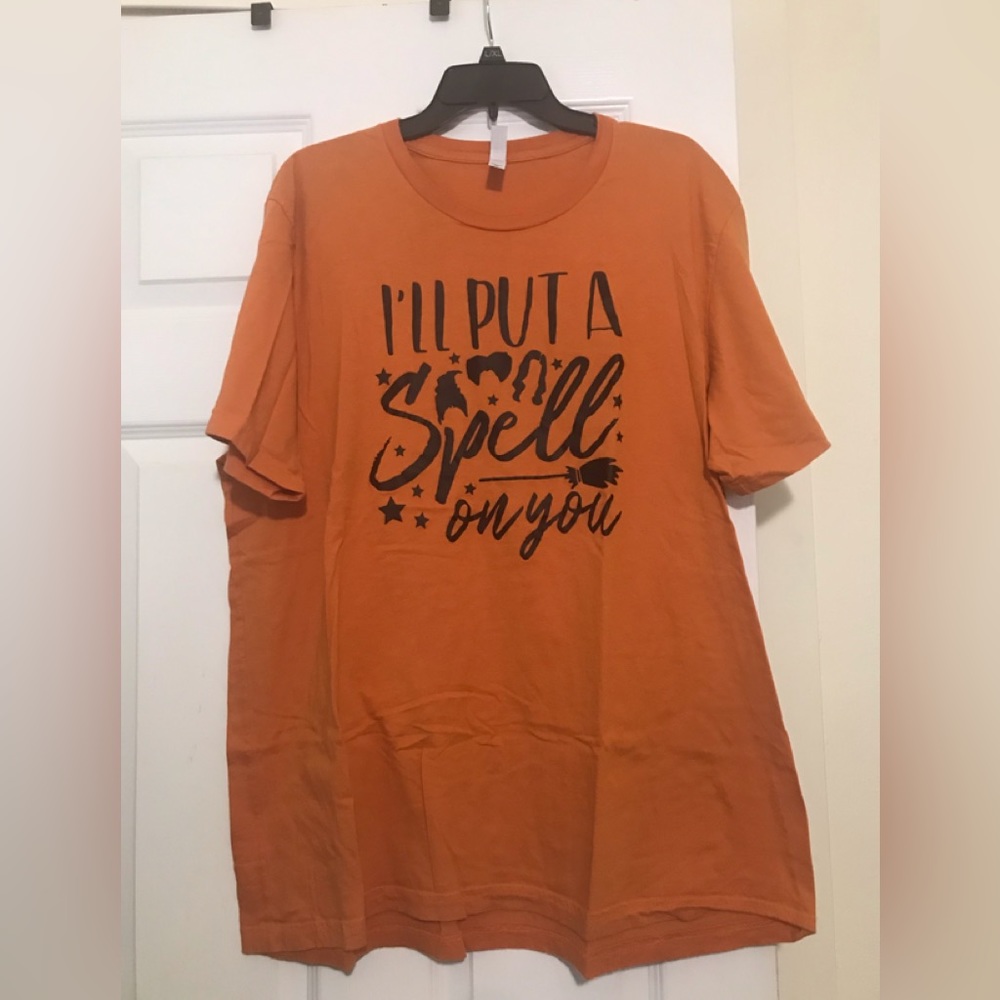 HALLOWEEN “Wicked” and “I Put A Spell On You” Bella Canvas T-shirt 2XL Bundle - Picture 3 of 4